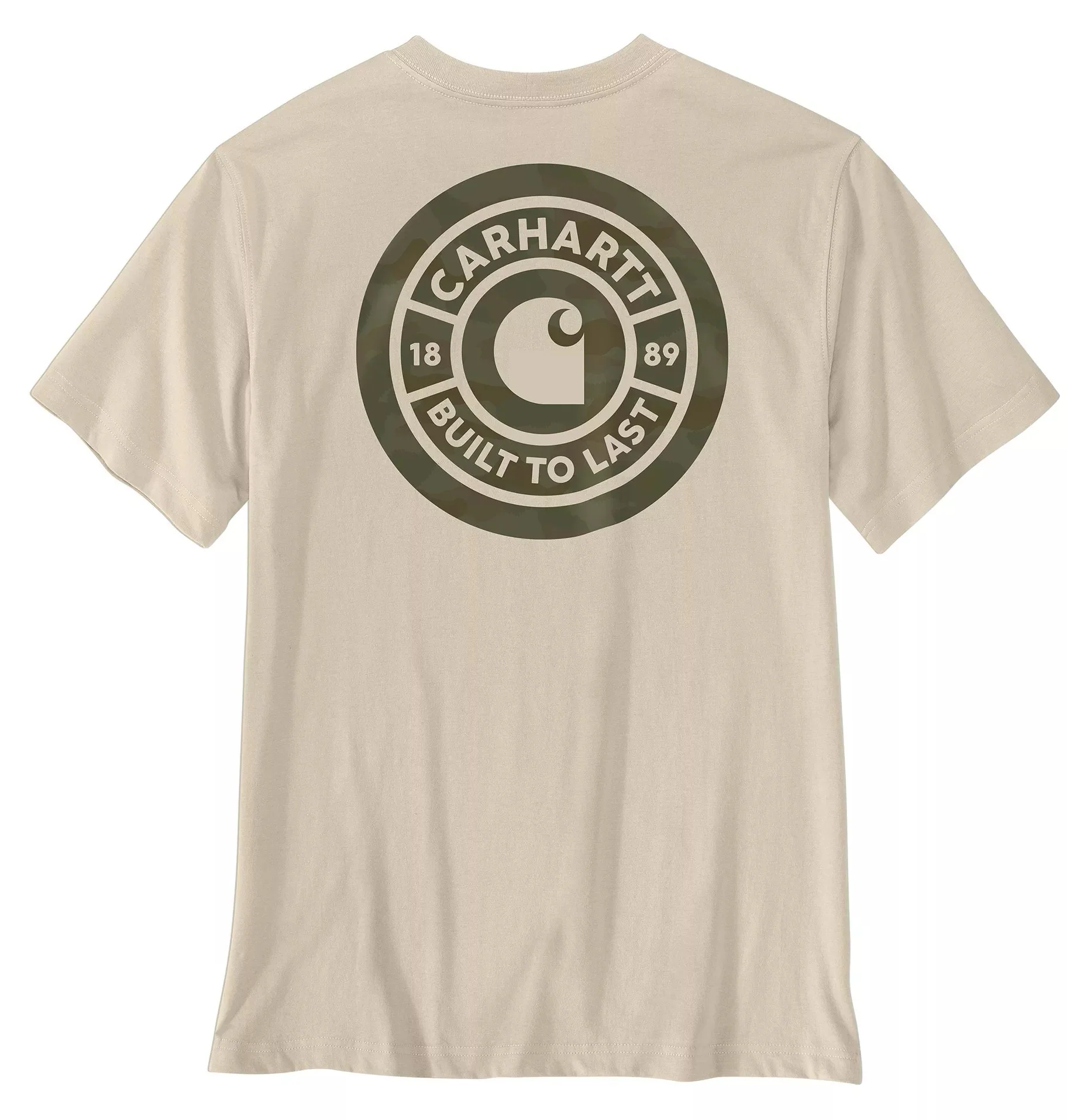 Carhartt Men's Irvine Relaxed Camo Rivet Short Sleeve T-shirt