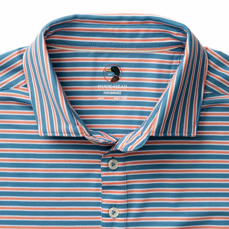 Duck Head Men's Short Sleeve Summerford Jersey Polo - Image 5