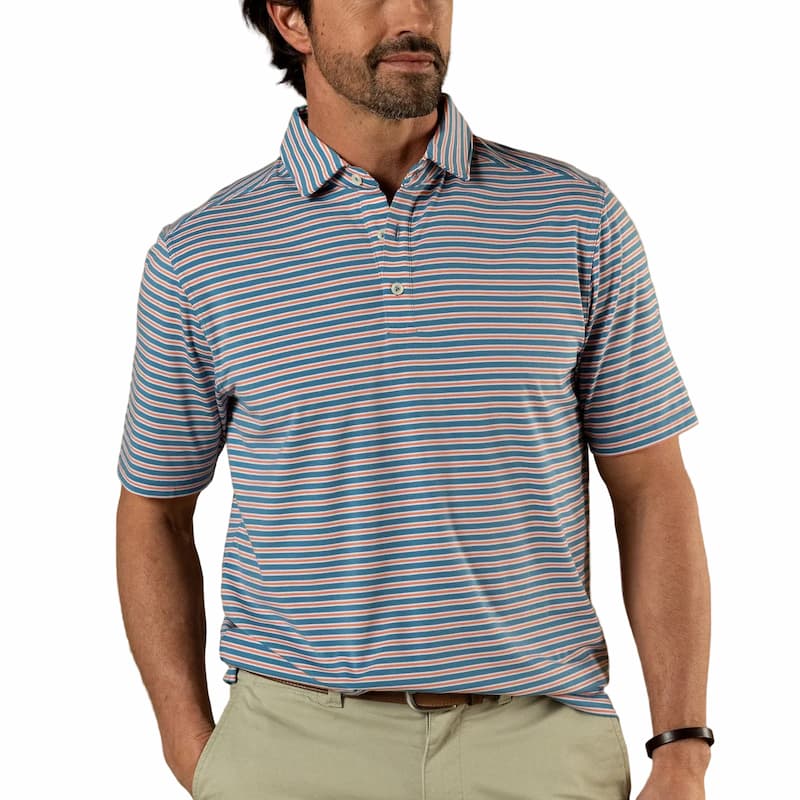 Duck Head Men's Short Sleeve Summerford Jersey Polo - Image 6