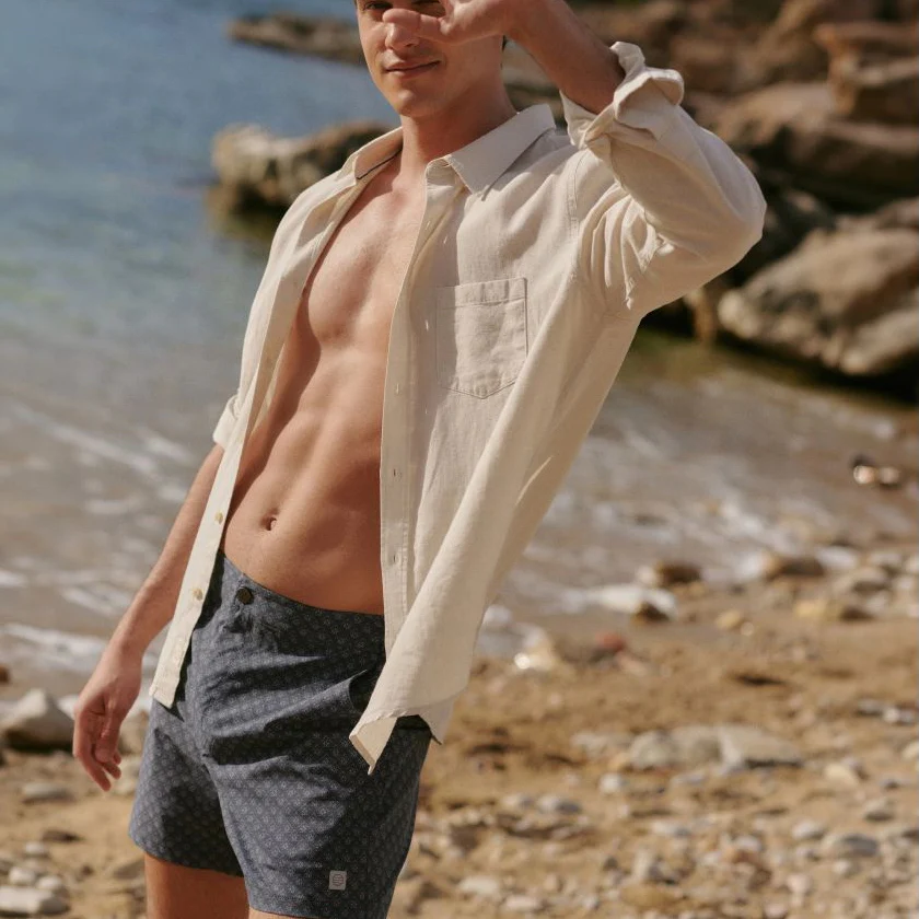 Marine Layer Men's Tailored Swim Trunks 5" - Image 5