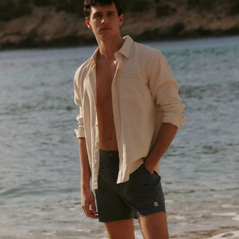 Marine Layer Men's Tailored Swim Trunks 5" - Image 7