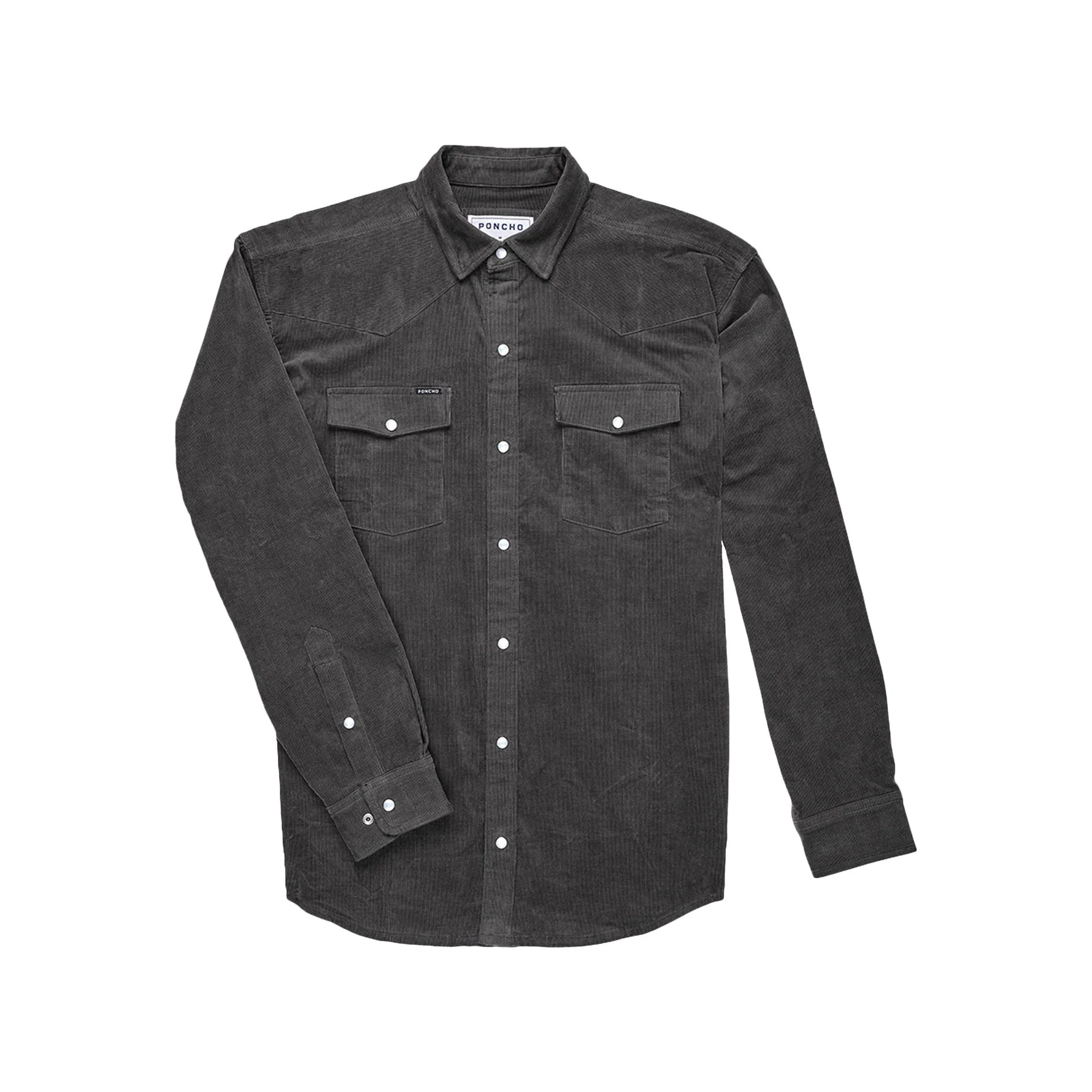Poncho Men's Corduroy Long Sleeve - The Dusty Burrow