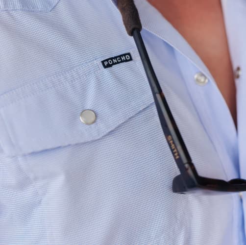 Poncho Men's The Padre Shirt Short Sleeve - Slim - Image 6