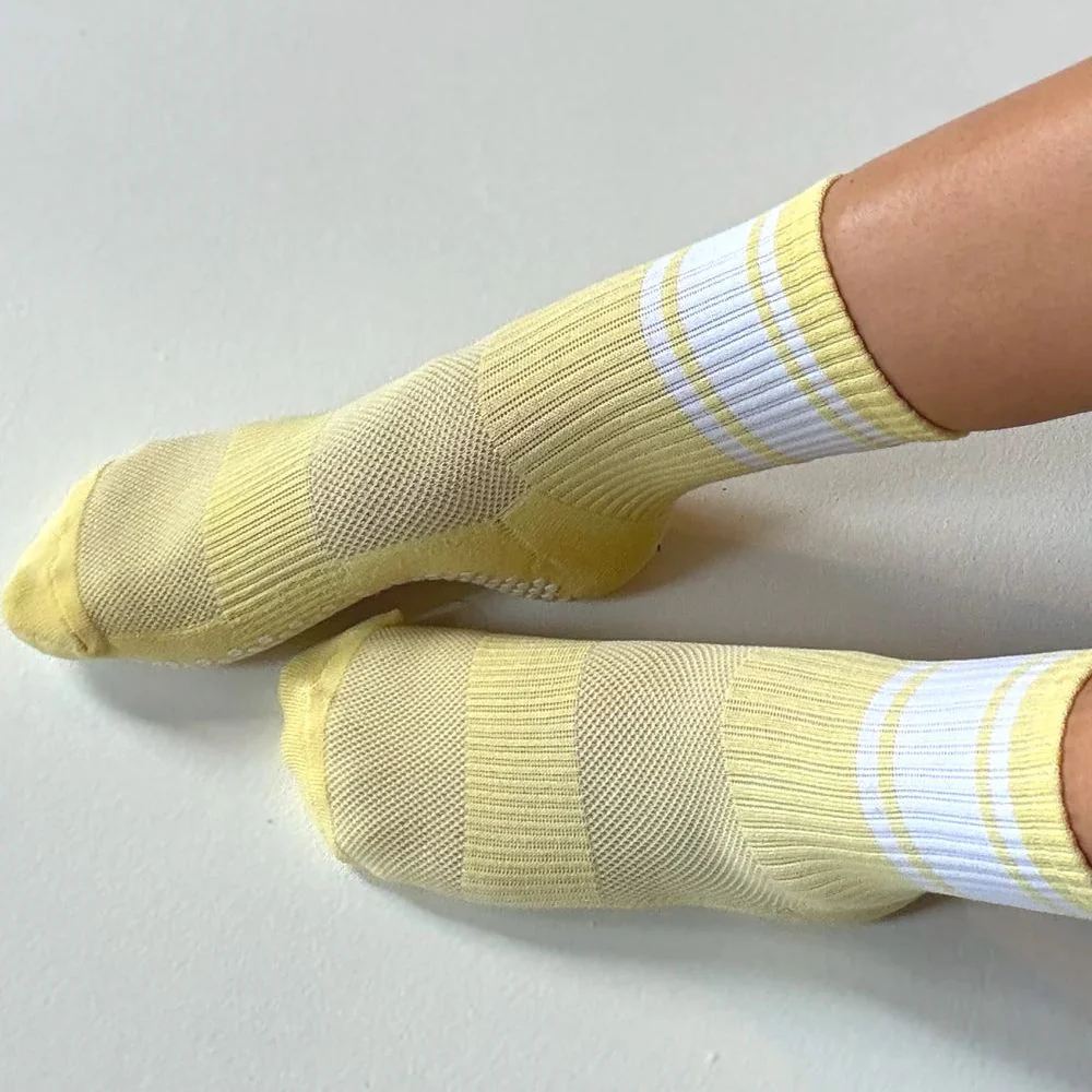 Lucky Honey The Crew Stipe Grip Socks - Image 11