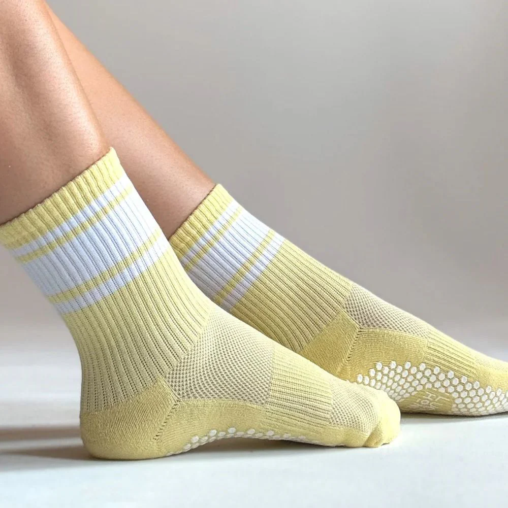 Lucky Honey The Crew Stipe Grip Socks - Image 9