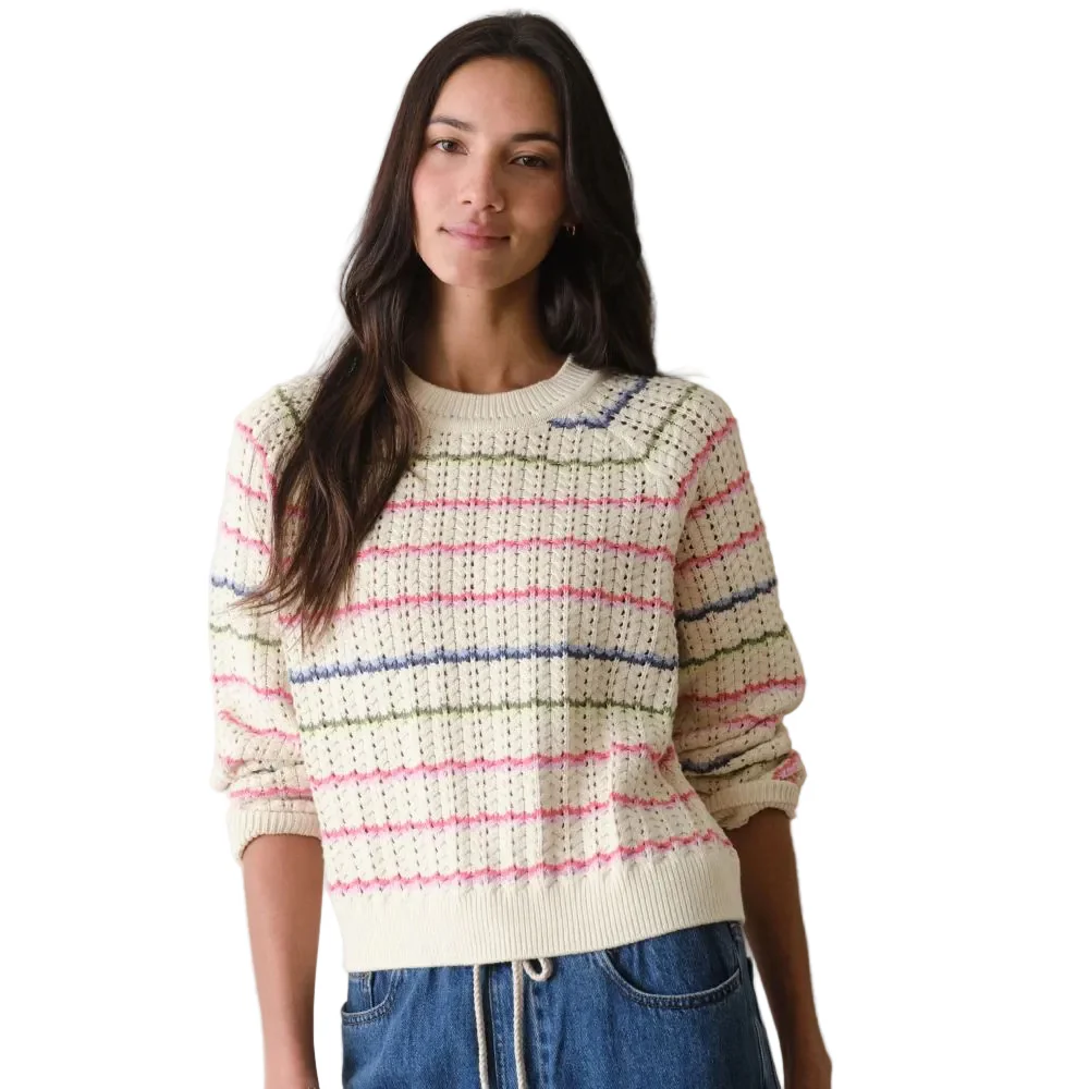 Marine Layer Women's Mina Pointelle Sweater - Image 3